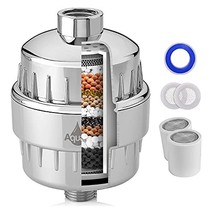 AQUALUTIO 15 Stage Shower Filter With Vitamin C - High Output Revitalizi... - $24.99