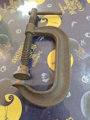 Vintage J.H. Williams CC-404 Deep Throat Clamp C-Clamp Item image 11