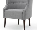 Christopher Knight Home Brandi Fabric Club Chair, Grey - $365.99