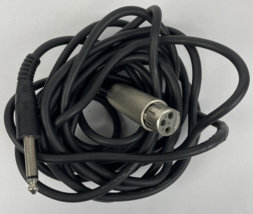 15ft XLR 3-Pin Female to 1/4&quot; Stereo Plug Microphone Mic Cable Cord - $15.83
