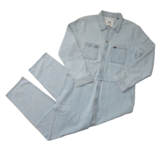 NWT Lee Woman&#39;s Union-Alls in Light Blue Denim Relaxed Coverall Jumpsuit XL - £47.96 GBP