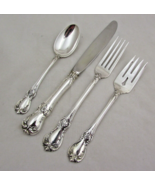 4 Piece Place Setting Towle Old Master Sterling Silver Flatware - £157.46 GBP