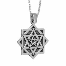 Kabbalah Amulets Pendant Eve’s Rectification Tikun Hava Sterling Silver - $84.15