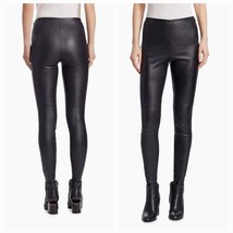 Ralph Lauren Purple Label Women The Lambskin Side-Zip Pant Leggings Size 12 - $485.10