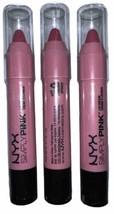 Pack Of 3 NYX Simply Pink Lip Cream #SP01 First Base (New/Sealed) See All Pics - £11.83 GBP