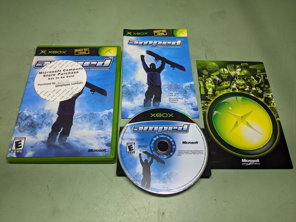 Amped Snowboarding Microsoft XBox Complete in Box - $6.19