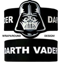 Star Wars Darth Vader Helmet / Mask and Name Rubber Wrist Sport Band, NEW UNUSED - £4.74 GBP