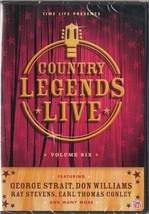 Time Life Country Legends Live 6 DVD George Strait - £4.68 GBP
