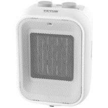 VEVOR 1500W Electric Fan Forced Portable Space Heater 9 in with Thermostat - $43.99