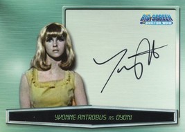 Yvonne Antrobus Dr Doctor Who Big Screen Movie Autograph Card - £8.62 GBP