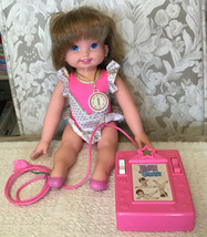 Mattel JENNIE GYMNAST Vintage 1993 Doll with Remote Control in Original Outfit  - $35.64