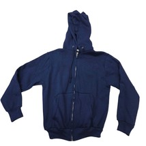 Vtg 70s Deadstock Maverick Navy  Cotton/Poly Thermal Lined Hoodie Sz M S... - $1,808.44 MXN