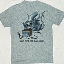 Aliens Movie Game Over Man, Game Over Alien Video Game Spoof T-Shirt NEW... - $19.99