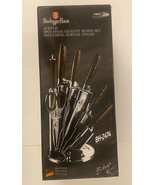 Berlinger Haus BH-2474 Carbon  Collection 8-Piece Knife Set - $810.06 MXN