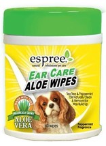 Espree Ear Care Aloe Wipes for Dogs - 60 count - £11.76 GBP