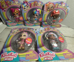 Kindi Kids Dolls Minis Bobbles Lippy Lulu , Marsha Mello, Summer Peaches - £32.75 GBP