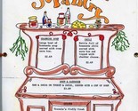 Grandmas Pantry Menu Colorado 1990&#39;s - £13.97 GBP