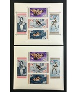 Dominica - 1957 Melbourne Olympics - 2 sheetlets perf and unperf - MNH - £4.71 GBP