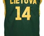 Jonas valanciunas lithuania basketball jersey green   1 thumb155 crop