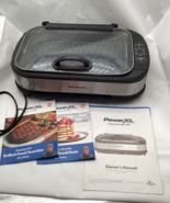 Power XL  1500W Smokeless Grill Pro - Black/Silver PG-1500FDR - $98.00