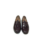 BOSTONIAN Mens Classics First Flex Burgundy Tassel  Wingtips Shoes Size 8 W - $435.17 MXN