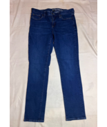 Gap Real Straight Fit Medium Wash Stretch Denim Women Jeans SZ 10/30 Reg... - $26.88 CAD