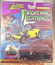 1996 Johnny Lightning Frighting Lightnings Series 1 Elivira Macabre Mobile Blue - £12.19 GBP