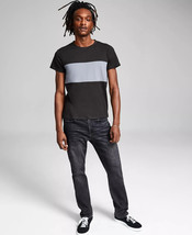 And Now This Men&#39;s Bold Stripe T-Shirt in Black-2XL - $14.97