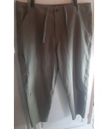Mens Lululemon Utilitech Carpenter Pant Straight Leg Green 38 Drawstring - $67.85 CAD