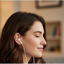 Griffin TuneBuds In-Ear Wired Headphones with Mic Music Control White GC... - $6.82