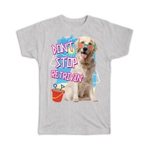 Labrador Summer : Gift T-Shirt Cute Dog Pet Animal Beach Sunglasses Funny Polka  - £14.42 GBP