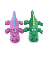 Anywags Pet Toys Plush Crocodile Squeaky Teething Chews For Puppies - $99.47 CAD