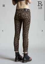 R13 Kate Skinny Leopard J EAN S Size 25 $495 - £171.19 GBP