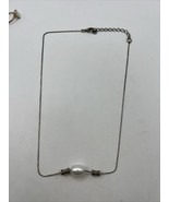 SILPADA 925 Sterling Silver Freshwater Pearl Brass SIMPLE PEARL Necklace... - $899.87 MXN