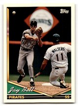 1994 Topps #15 Jay Bell    Pittsburgh Pirates Baseball Cards EX/NM ID:63420 - $1.67