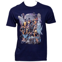 X-Men Past and Future United Men&#39;s T-Shirt Blue - £27.72 GBP+