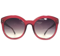 Linda Farrow Luxe Sunglasses LFL/391/3 Red Cat Eye Frames with Purple Lenses - £135.93 GBP