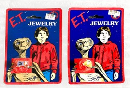 (2) E.T. The Extra-Terrestrial Rings (Circa 1980&#39;s) *New in Package ! - £9.70 GBP