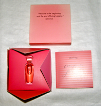 Vintage Estee Lauder Launch Premiere Mini Perfume “PLEASURES”- Bottle, Card, Box - £11.68 GBP