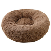 Cathouse Doghouse Large, Medium And Small Dogs Warm Plush Round Pet Bed Dog Bed - £30.21 GBP