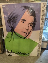 1978 Offset Litho Poster Andy Warhol Kunsthaus Zurich - £1,702.07 GBP