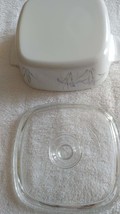 Corning Ware &quot;Shadow Iris&quot; (A-1.5-B) Casserole Baking Dish with Lid (1.5 qt) - £32.80 GBP