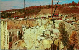 Rock of Ages Granite Quarry Barre Vermont VT UNP Chrome Postcard T10 - $2.92