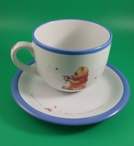 Winnie the Pooh (Simply Pooh) Large Mug/Cup and 8&quot; Saucer  cake plate Se... - $17.81