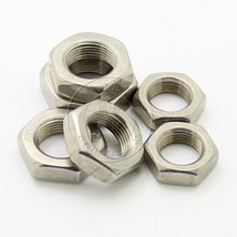 304 Stainless Steel Select Size M8 - M24 Thin Hex Nuts Right Hand Fine T... - £1.80 GBP+