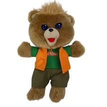 Teddy Ruxpin Adventure Singing Talking Bear 12&quot; Plush Wicked Cool Toys 1985-2018 - $14.00