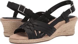 Easy Street Ora Size US 5 M Women&#39;s Woven Strappy Espadrille Wedge Sanda... - $32.72 CAD
