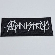 Ministry (band) Embroidered Patch Iron-On Sew-On US shipping  - $4.94