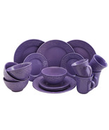 Elama Lilac Fields 16-Piece Dinnerware Set - €135,61 EUR