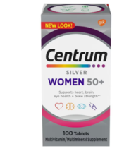 Centrum Women 50+, Multivitamin &amp; Multimineral Supplements Tablets100.0ea - £17.17 GBP